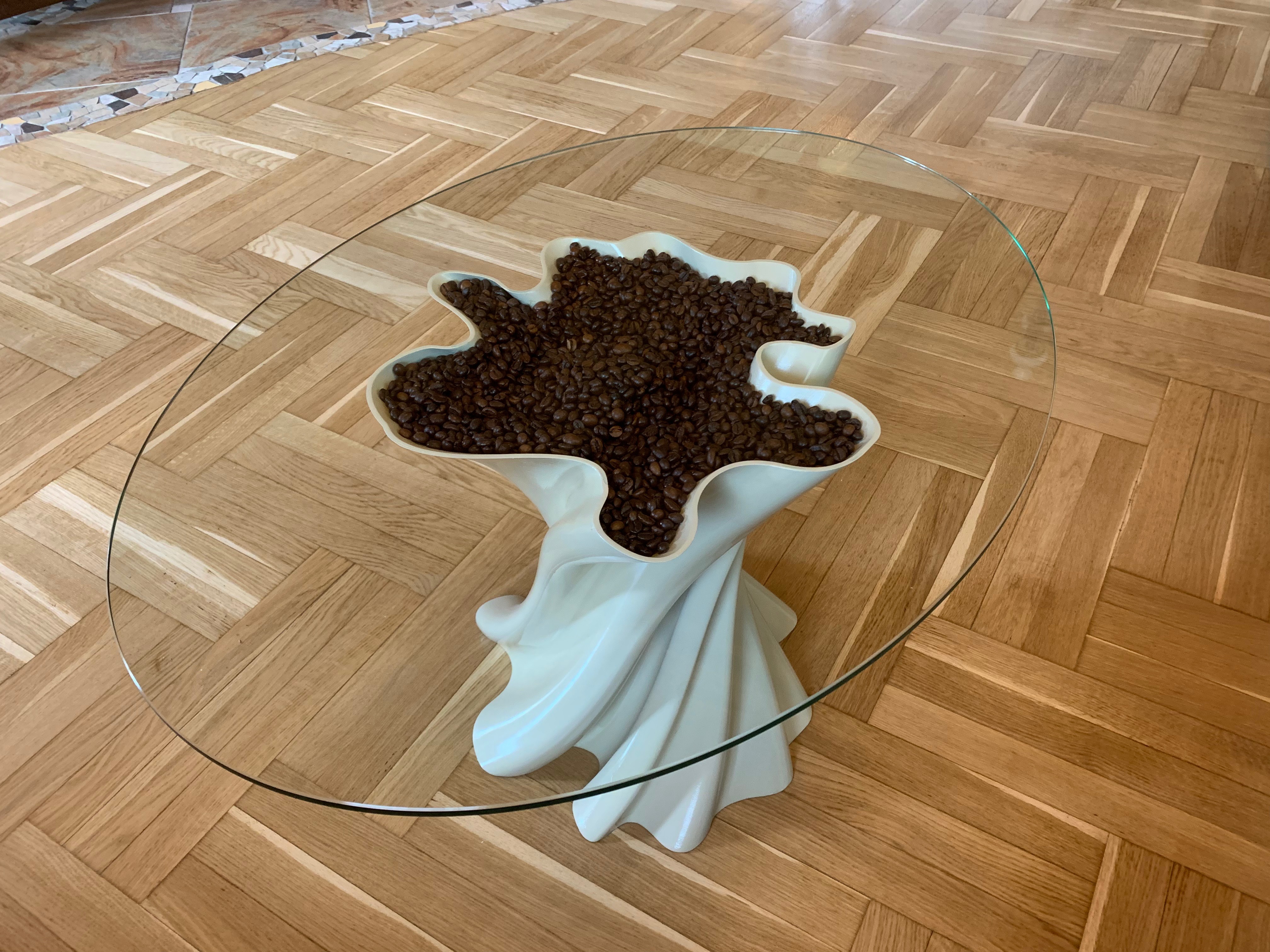 THE COFFEE TABLE - 3D nyomtatott dohányzóasztal
